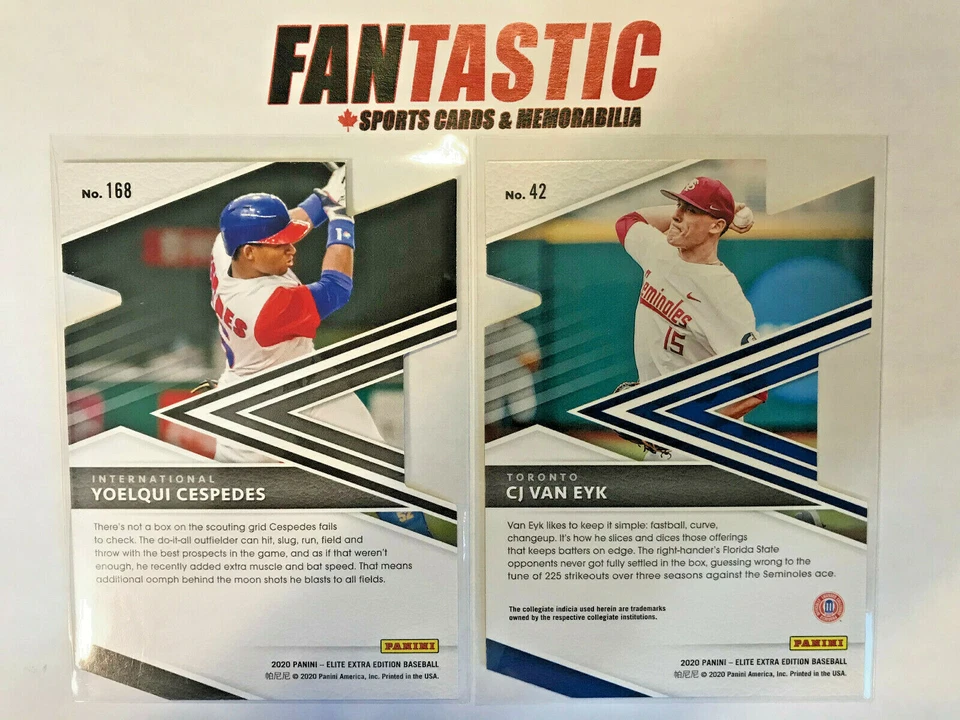 2020 Panini Elite Extra Edition Baseball YOU PICK Decade Die-Cut Cards /999 - Image 2 of 2