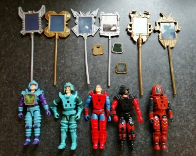 5 VINTAGE VISIONÄRE FIGUREN 6 STÄBE CRYOTEK ARZON LEORIC CINDARR CRAVEX SELTEN