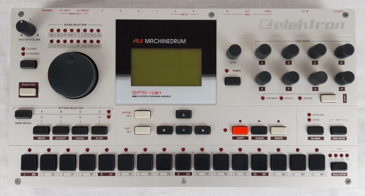 Elektron Machinedrum SPS-1 UW+ MkII - Drumcomputer, Drum Machine 