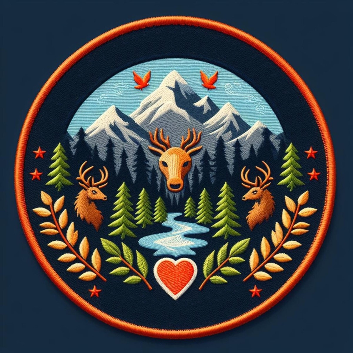 Great Smoky Mountains National Park Patch – Iron-On Embroidered Applique, Family Adventures, USA Made
