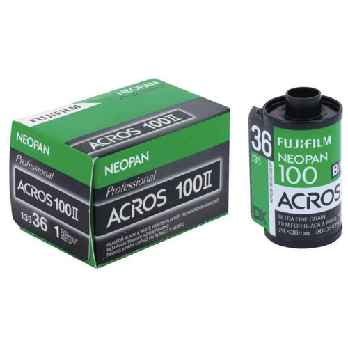 Fujifilm Professional Neopan Acros 100 II 135/36 Roller Film White Black 06/24