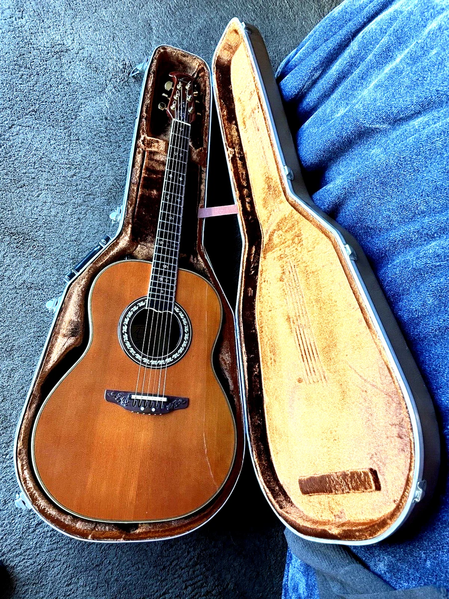 VINTAGE OVATION ACOUSTIC ELECTRIC GUITAR MODEL 1657 7 THE