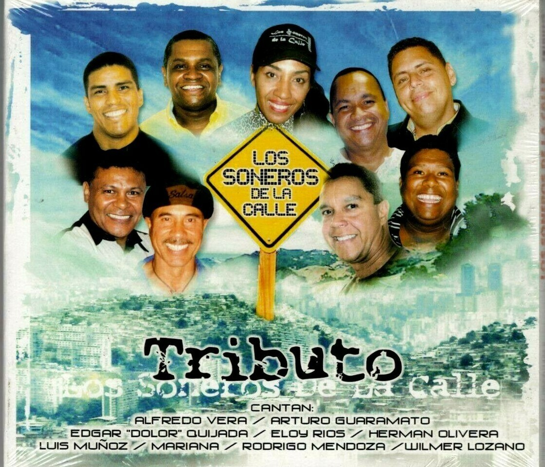 LOS SONEROS DE LA CALLE TRIBUTO CD SALSA ORIGINAL