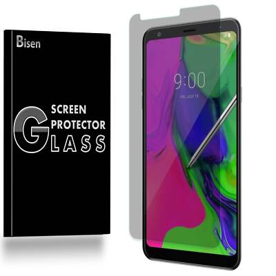 For LG Stylo [BISEN] Privacy Anti-Spy Tempered Glass Screen