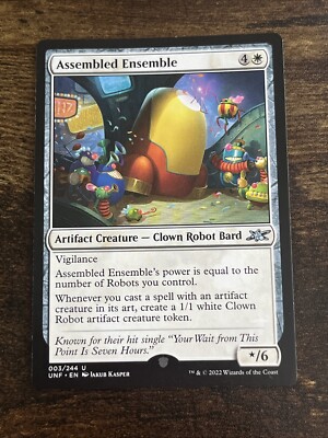 Assembled Ensemble 003 Unfinity UNF MTG Magic The Gathering S3786*
