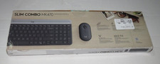 Logitech MK470 Slim Wireless Mouse Keyboard Combo Graphite