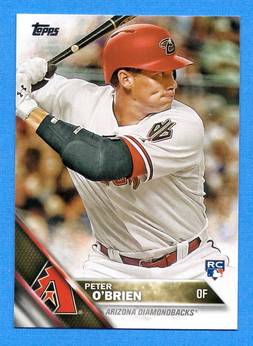 2016 Topps #401 Peter O'Brien Diamondbacks