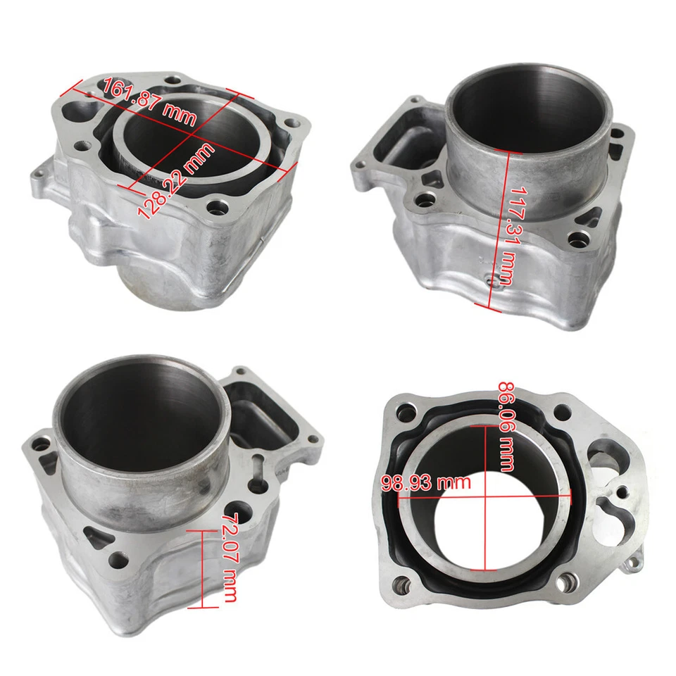 Cylinder Pistons Rings Gasket Kit for Honda Rancher TRX420 FE FM TE TM 2007-2018 - Image 3 of 4