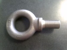 1-1/8" FORGED STEEL MACHINERY MACHINE EYE LIFTING BOLT MADE IN USA R-4 12,000 LB