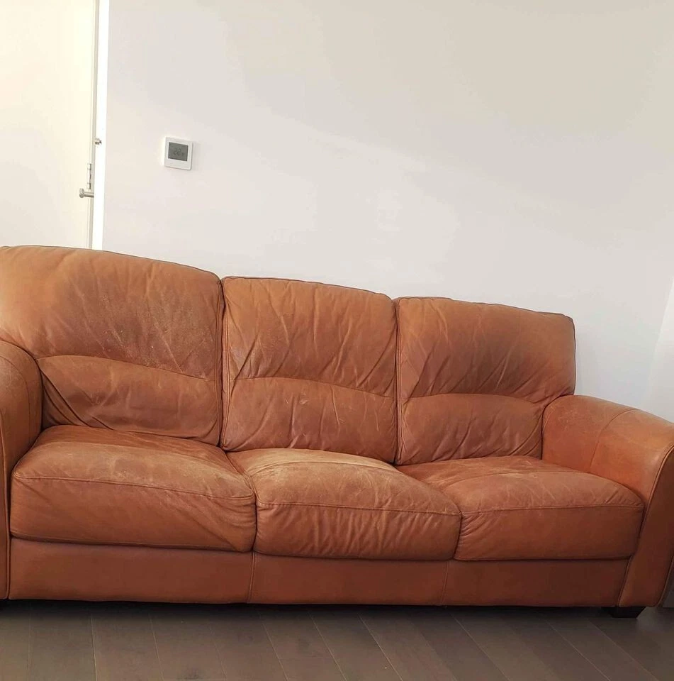 Dfs Tan Leather Sofa Bed Baci Living Room