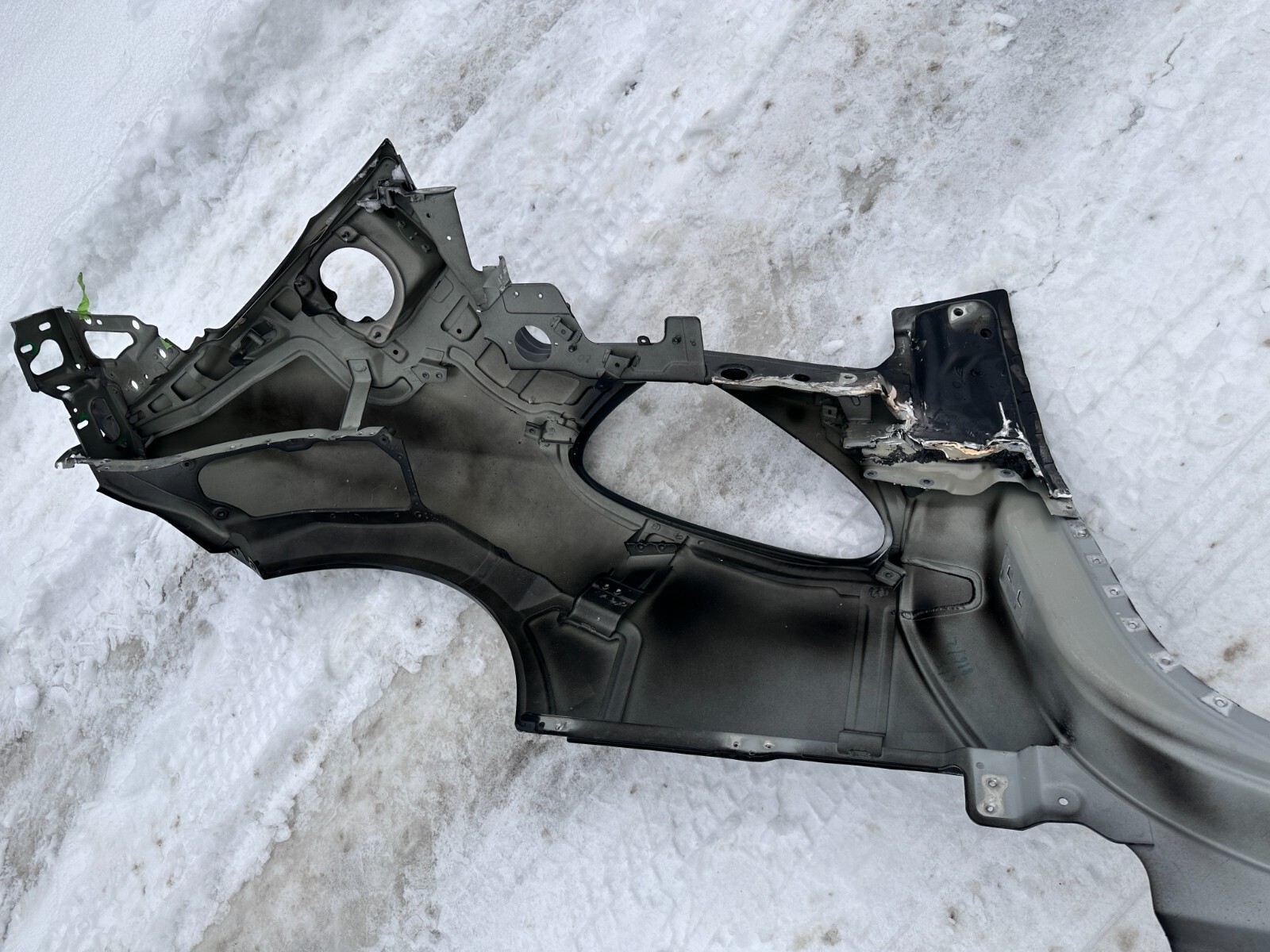 21-24 Ferrari SF90 Spider Quarter Panel Rear Left Body Side OEM Black aluminum
