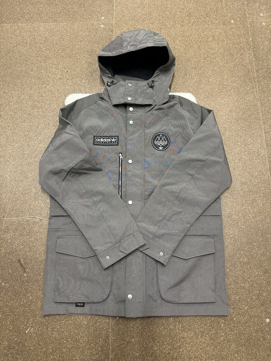 Adidas Spezial SPZL FC Anorak Jacket Grey Size XL Top Seller