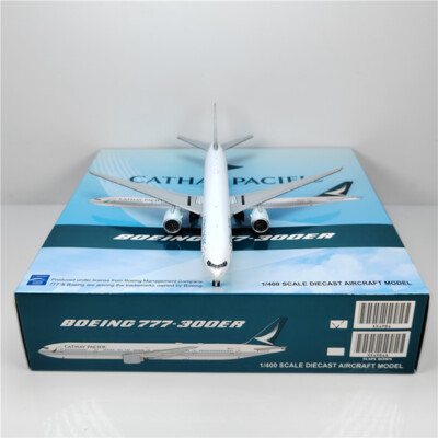 1:400 JC Wings CATHAY PACIFIC BOEING B777-300ER Airplane Diecast