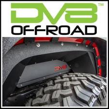 DV8 Offroad INFEND-04RB Rear Inner Fenders fits 2020-2024 Jeep Gladiator JT