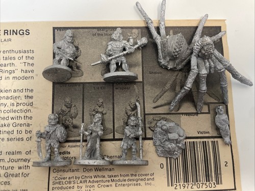 Grenadier Lord Of The Rings SHELOB'S LAIR 7503 *Complete* - Picture 3 of 3