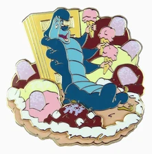 Disney Soda Fountain PP75446 2010 Caterpillar Mad Ice Cream Party Pin LE300 COOL