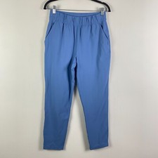 Babaton The Group Weekender High Rise Pull-On Ankle Pants in Blue Size M