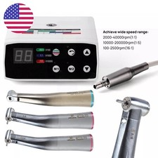 Dental Brushless Electric Micro Motor /1:5 Increasing 1:1 Contra Angle Handpiece