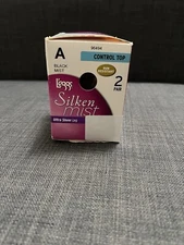 Leggs Spoken Most Ultra Sheer Leg Black Most Control Top New