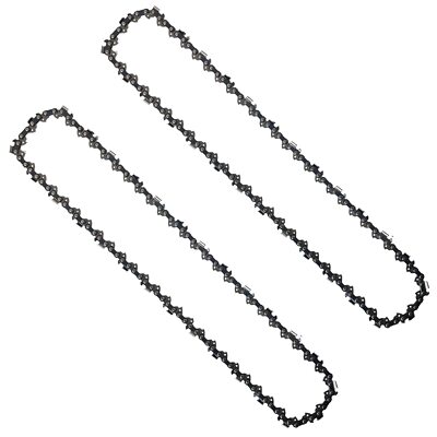 2) 16'' Chainsaw Chain Replacement for EGO Power+ CS1613 / CS1604 / CS1600