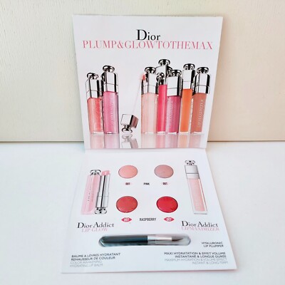 Dior Addict Plump & Glow to the Max Lipstick, 4 shades & Lip Brush