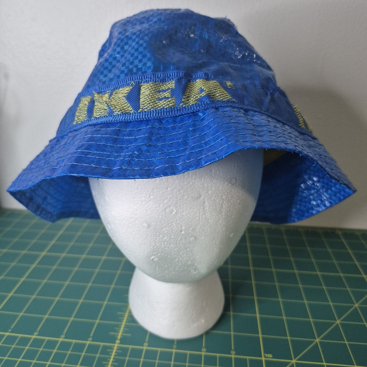 New IKEA Vented Bucket Hat Knorva Frakta Bag Blue NWT Street Style