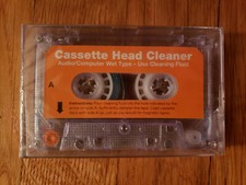 New. Sealed Cassette Head Cleaner.