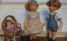 Käthe Kruse - Mäcke, Trud und Baby -  Sonderedition - 70 Jahre Deutsches Kind