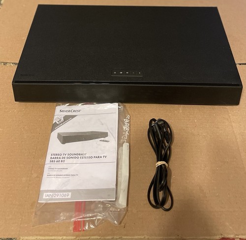 SILVER CREST STEREO TV SOUNDBASE SBS 60 