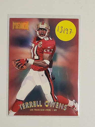 1997 SkyBox Premium Football Card #138 Terrell Owens