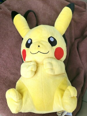 Pikachu Plush Backpack Pokemon Nintendo 2014 F.A.B. Starpoint