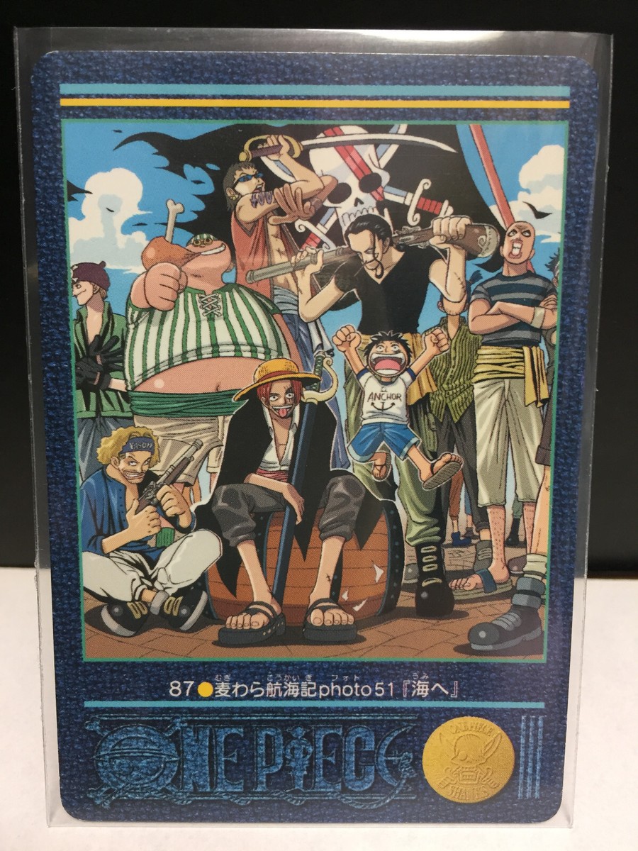 2001 Bandai Japanese One Piece Carddass Visual Adventure 2001 Bandai Japanese One Piece Carddass Visual Adventure