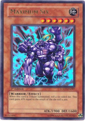 Maximum Six - LODT-EN097 - Ultra Rare - Unlimited Edition - Heavily Played