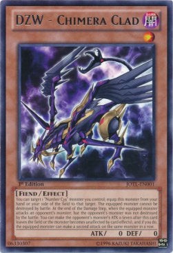 YuGiOh DZW - Chimera Clad JOTL-EN001 Rare Englisch NM unl.