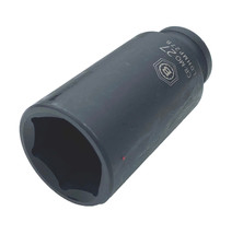 27mm Britool Hallmark 6 pt hex long deep 1/2" dr. drive impact CR-MO socket