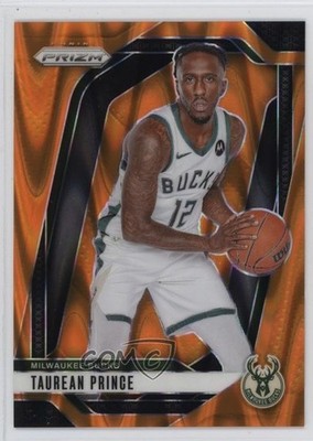 2024-25 Panini Prizm Orange Seismic Prizm 108/199 Taurean Prince #136 14lm