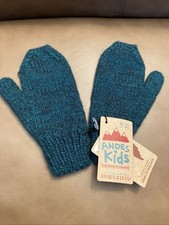 Andes Gifts, Andes Kids Mittens, Alpaca Blend, Made in Bolivia