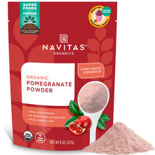 Navitas Organics Pomegranate Powder – Organic Juice Powder - for Smoothies, Dess