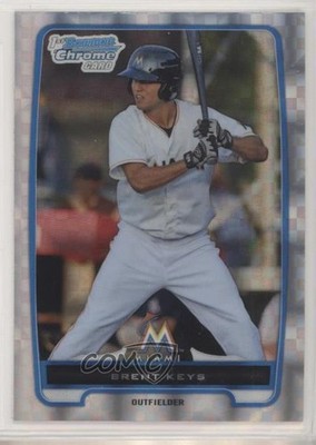 2012 Bowman Chrome Prospects Retail X-Fractor Brent Keys #BCP140 ls5