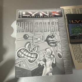 ATARI LYNX  ROBO-SQUASH  CIB TESTED
