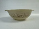 Vintage Pyrex 444 Forest Fancies Mushroom Garden Speckled Almond Cinderella 4L