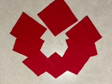 9 beaver dam replacement tip up flags red