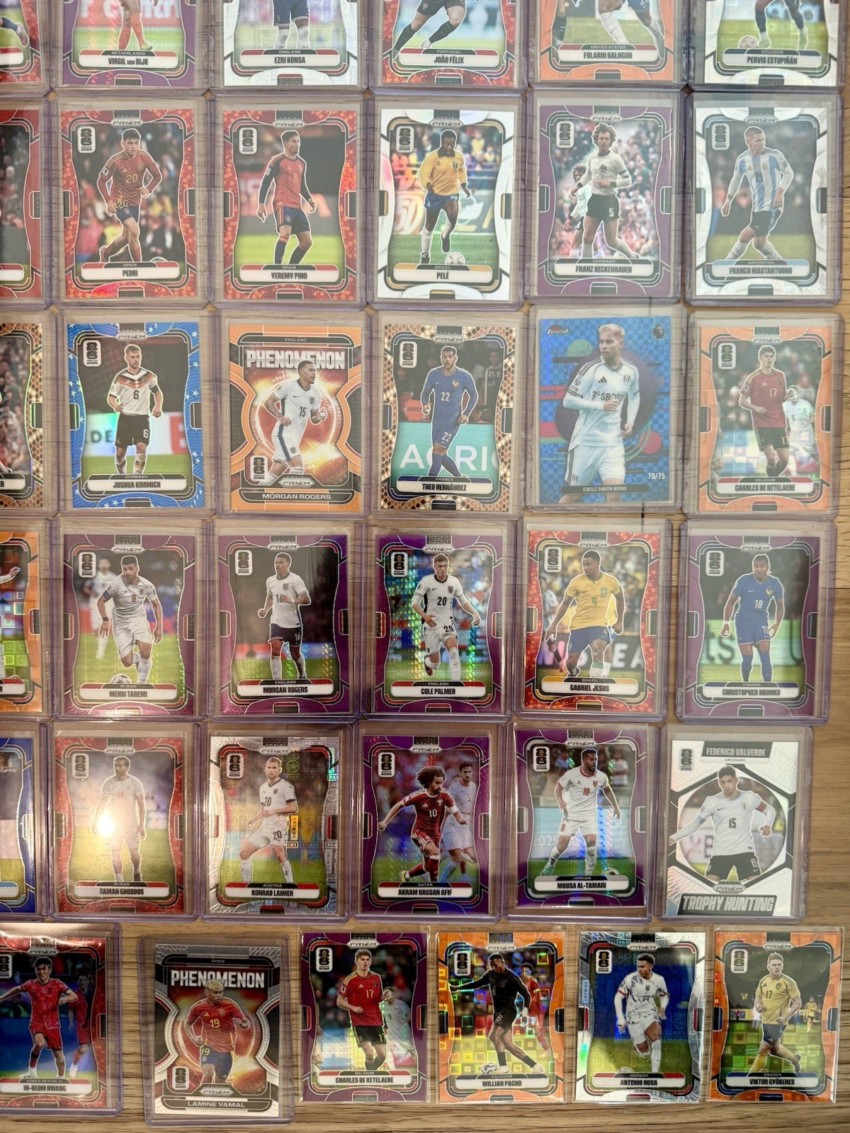 2026 Prizm FIFA World Cup ALL #d HOBBY PARALLELS Soccer Card Lot Numbered SSP SP view 5