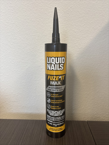 Liquid Nails Fuze It Max 9 oz. Interior Exterior Construction Adhesive Hybrid