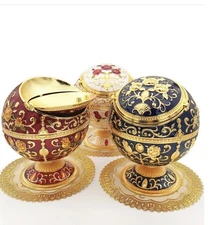 TXX A Ball Ashtray / Candy Dish /Cigar - Multiple Colors Table Top Decor