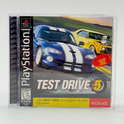 Test Drive 5 Sony PlayStation 1 PS1 TESTED Complete w/Manual Black Label GUC