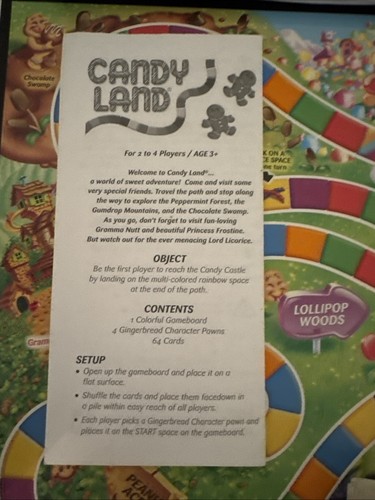 Candy Land COMPLETE Milton Bradley 2005 Kids Children's Classic Board Game - Picture 4 of 11