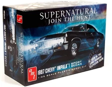AMT 1124 1:25 Supernatural 1967 Chevy Impala Sport Sedan Model Kit