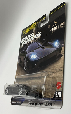 Hot Wheels Premium Fast & Furious Koenigsegg- CCXR 3/5 – Real