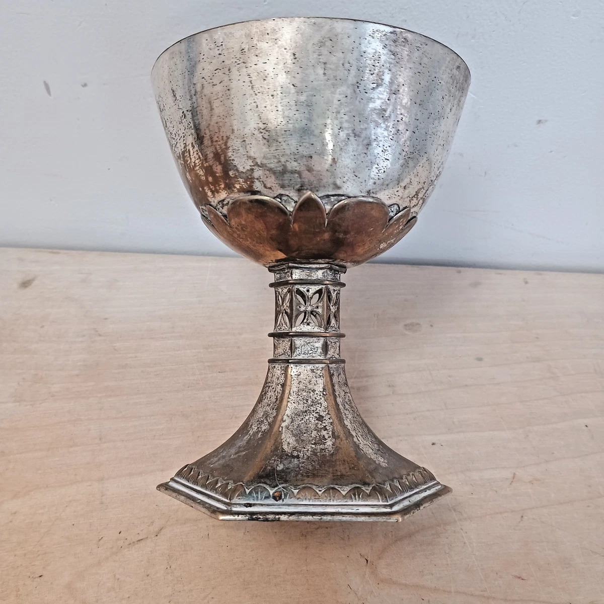 年美国镀银古董杯子和高脚杯| eBay